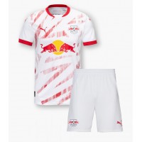 Fotbalové Dres RB Leipzig Antonio Nusa #7 Dětské Domácí 2024-25 Krátký Rukáv (+ trenýrky)